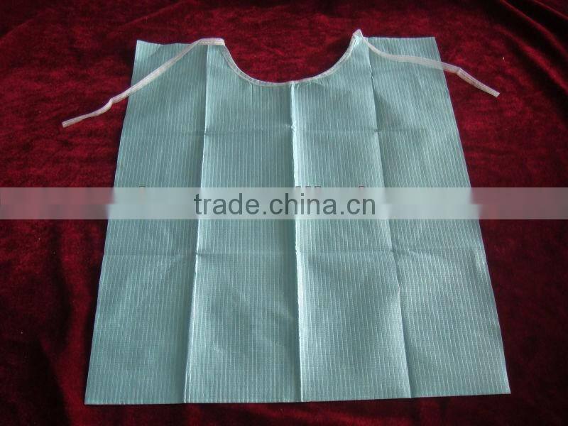 Professional Dental Bibs PKT Of 500PCS 3 Ply,45cm x 33cm DISPOSABLE DENTAL BIBS
