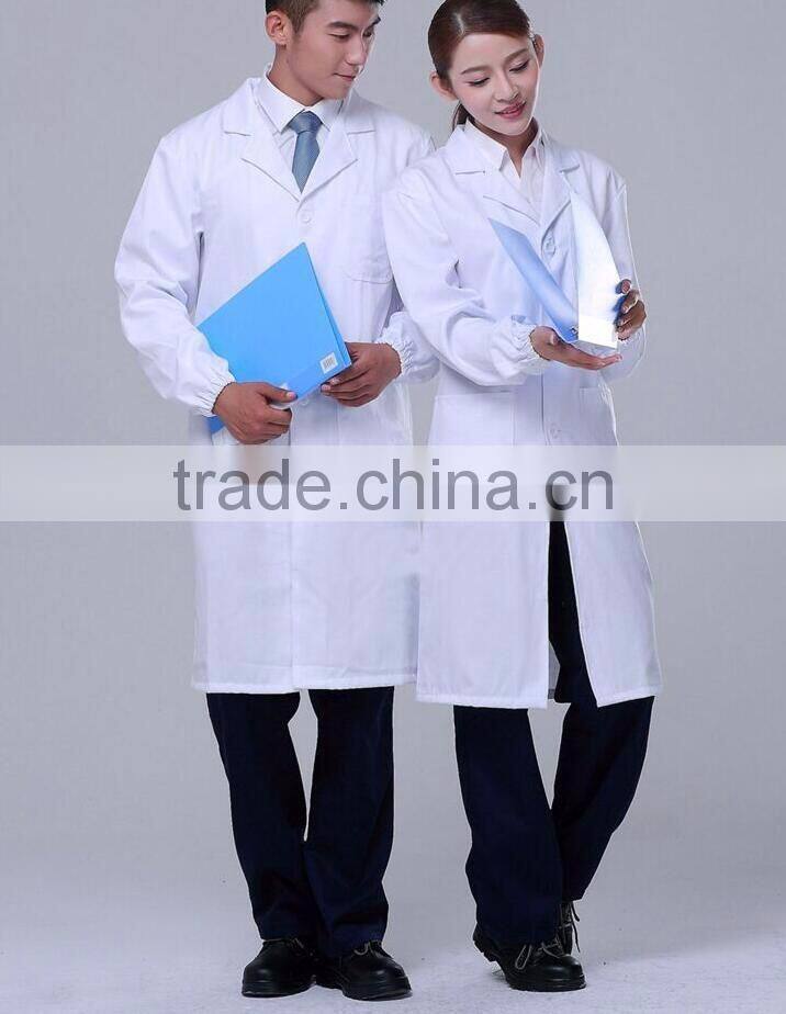 Wholesale customized polyester cotton long sleeve doctor nurse clothes nurse hospital staff uniforms