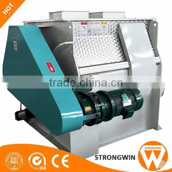 Hot sale Henan Strongwin Work Stable horizontal cattle animal feed mixer for sale