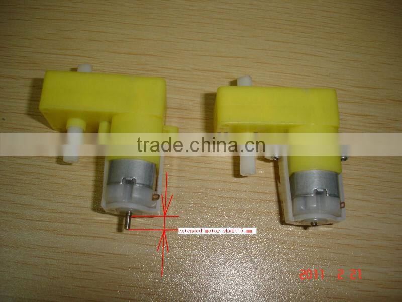 tt motor plastic dc gear motor with wheels