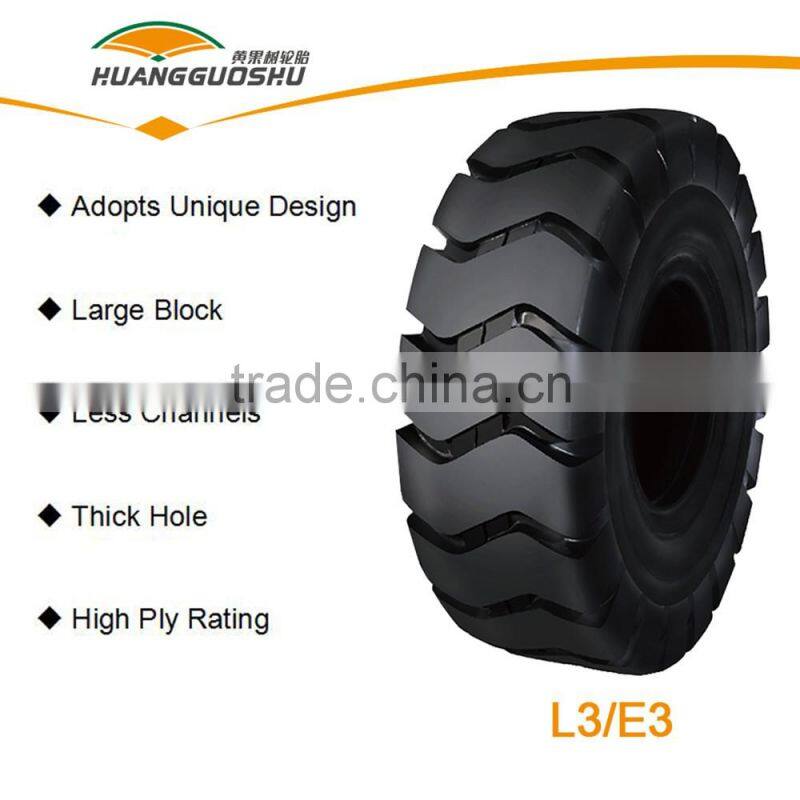 L3 E3 loader tire 26.5-25 With excellent ground grip