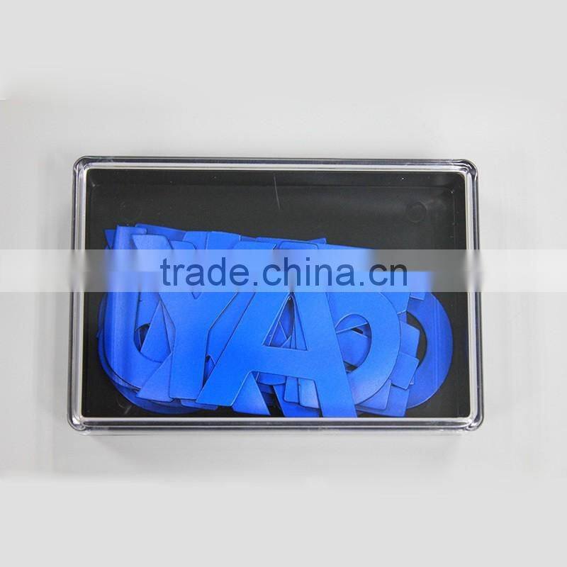 Fridge Decoration Educational Toys Fridge Magnet Solid Color Letters Lowercase Fridge Magnet Letters