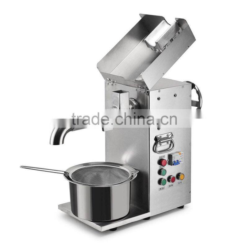 Hot sale mini temperature control peanut oil press machine HJ-P30