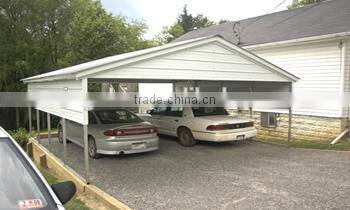 new-style metal car shelters