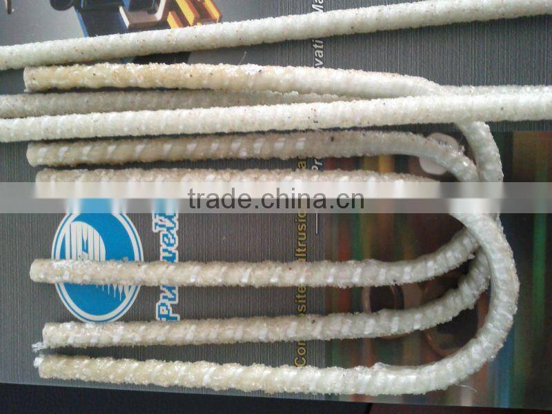 Thermal insulated FRP connector, rebar connector for sandwich wall panel