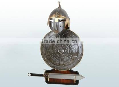 armour shield and sword