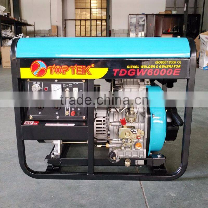 open type 186fa 418cc diesel generator welding machine