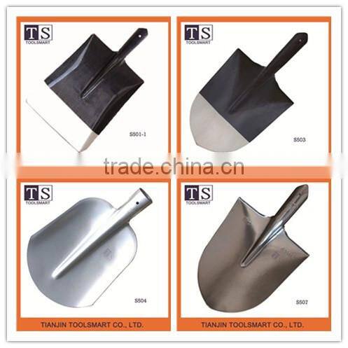 Different types camping steel garden spade shovel