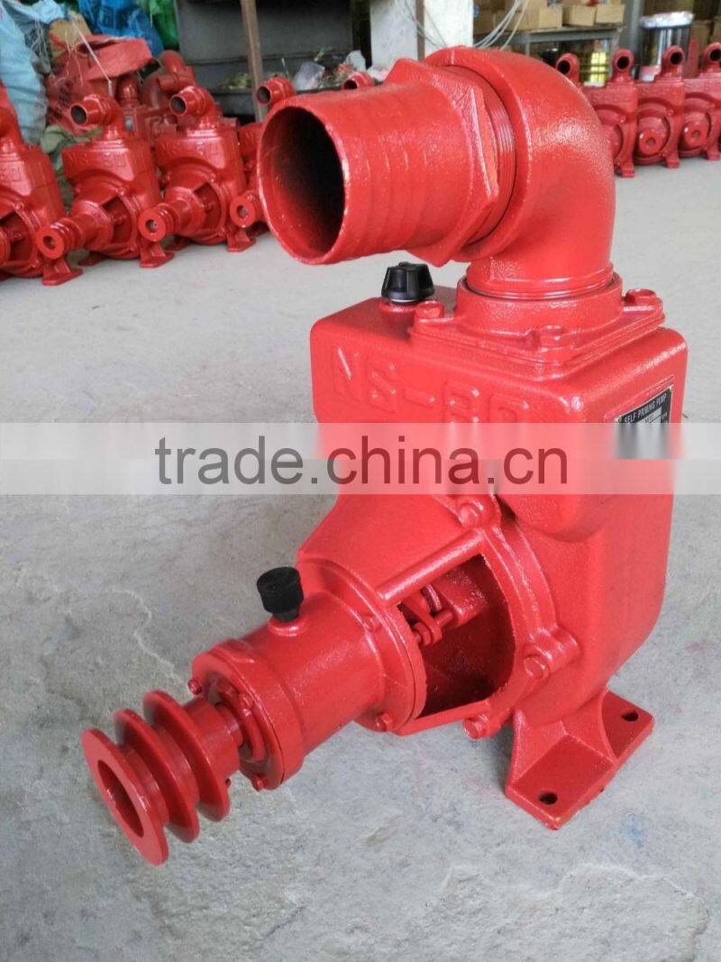 belt driven farm irrigation water pump