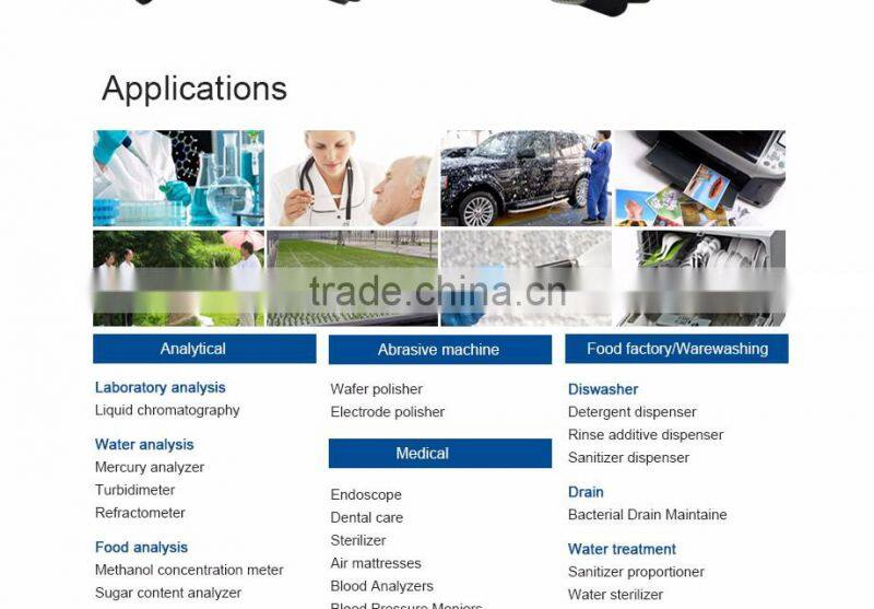 KCS model 12v/24v mini peristaltic pump with DC motor