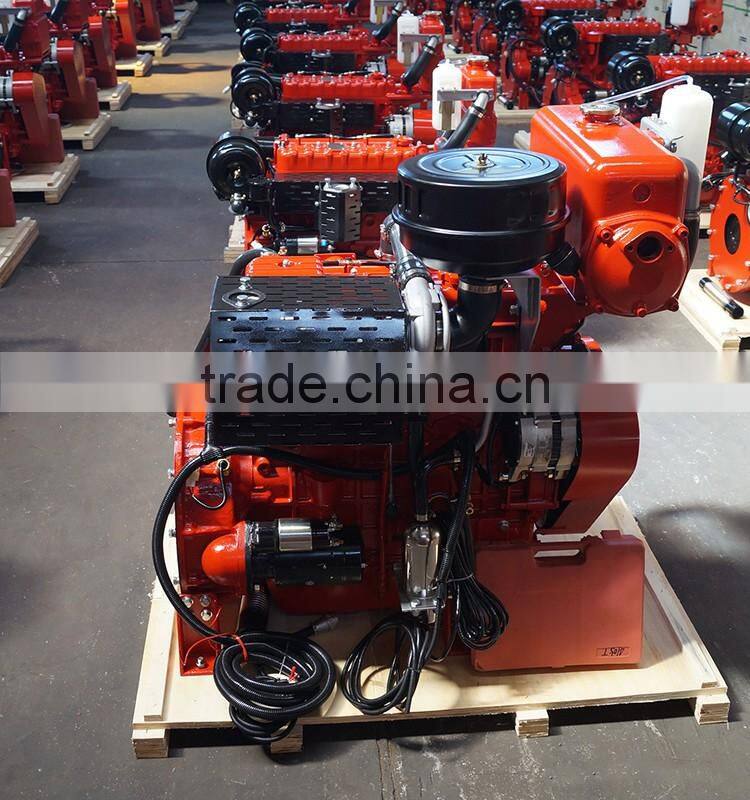 70KW FIRE FIGHTING DIESEL ENGINE WITH FOUR CYLINDERS