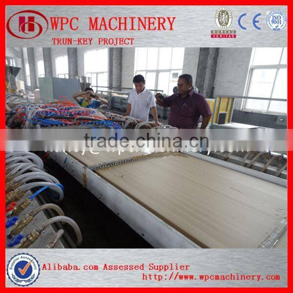 Hot sale PE PP PVC Wood Plastic Door Frame/Fence/Fence Post/Flooring Making Machine