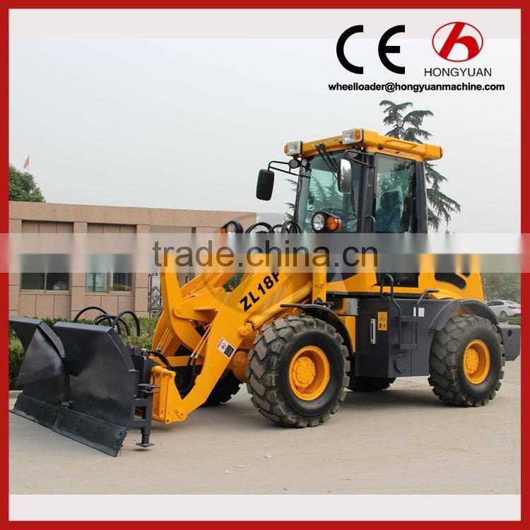 zl18f 0.8CBM hydraulic wheel loader