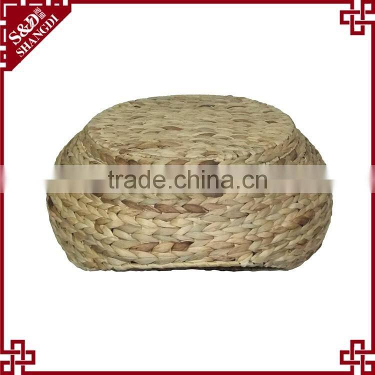 New egg shape natural water hyacinth woven pet bed / pet house