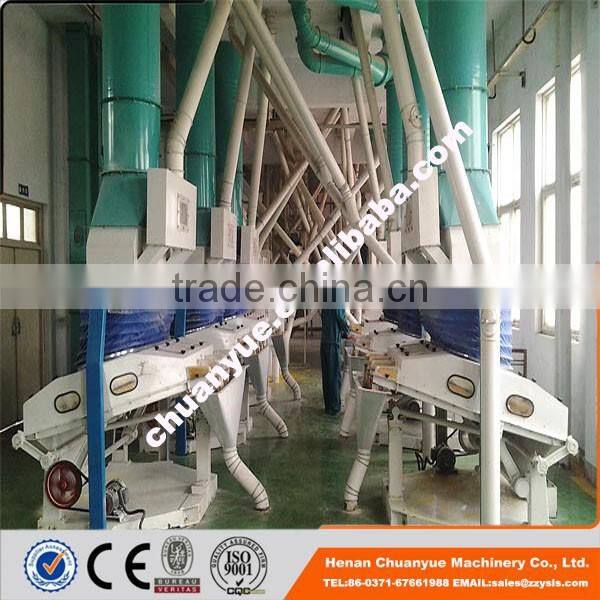 China supplying 200tpd maize meal mill machinery price