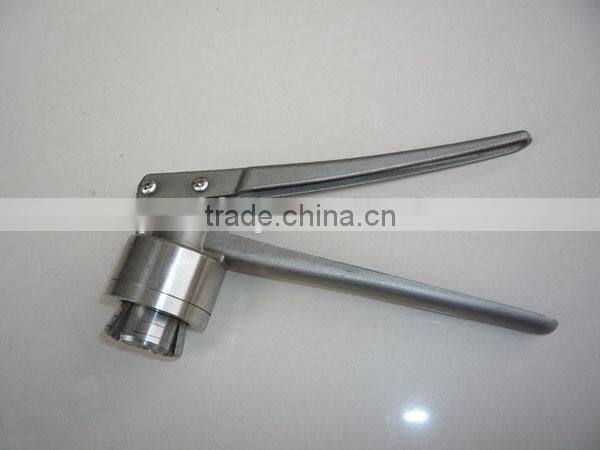 Manual bottle cap crimper 20mm vial crimper, stainless steel, adjustable