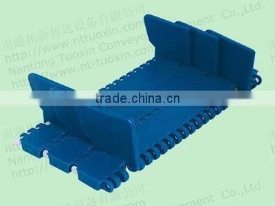 900 Plastic Modular Conveyor Belt with Cleats