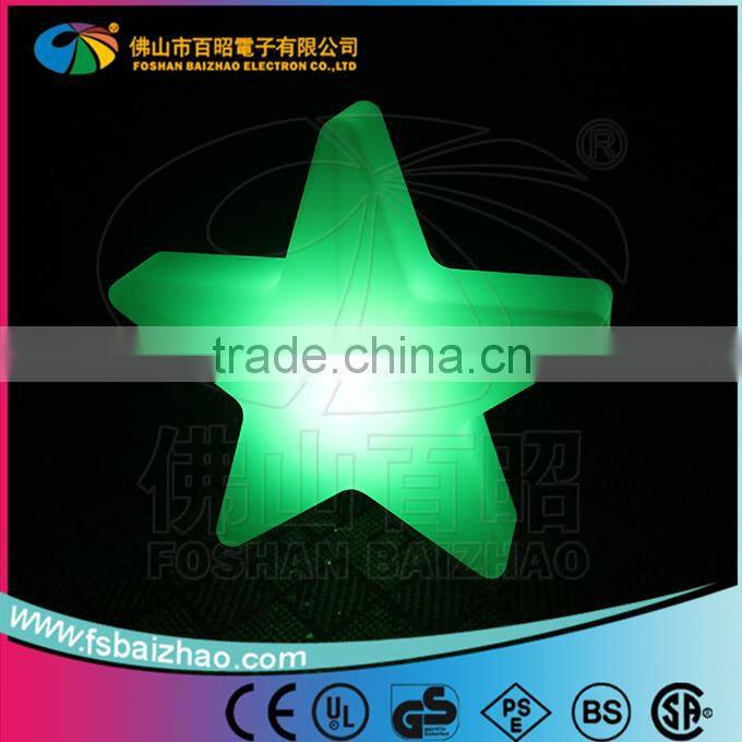 LED color changing hollidays decoration star light