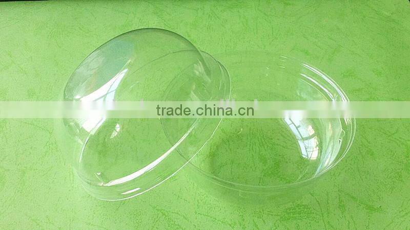 clear plastic dome lids for cups & bowls, custom order accept