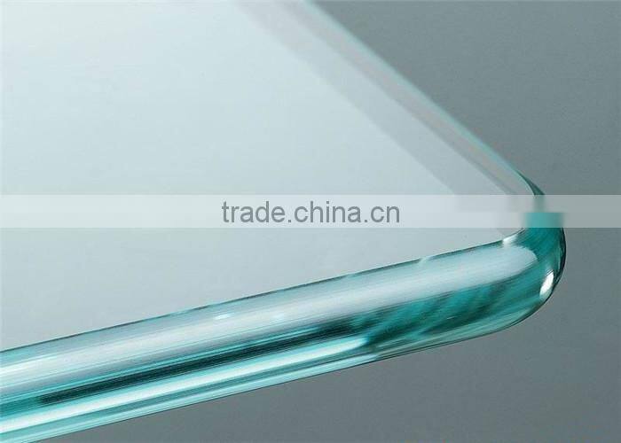 bathroom grey tinted 12mm tempered glass