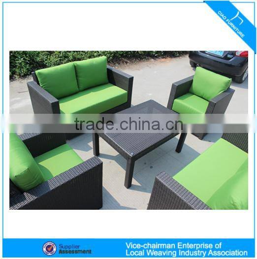 Leisure patio furniture rattan sofa set(CF778)
