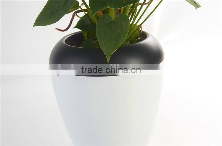 Plastic Oval Shape Flower Pots Without Pallet