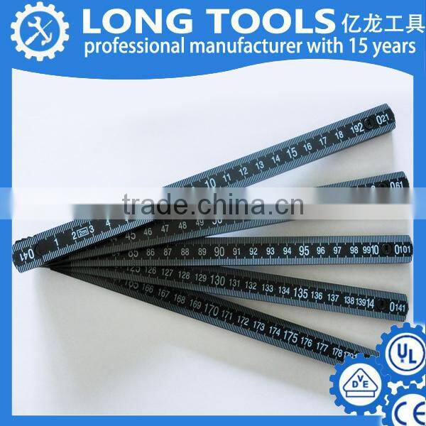Top quality gift measuring metal folding scale ruler