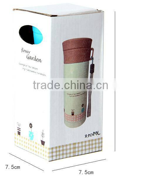 Supply Creative fashion portable stainless steel thermos cup / cold reserving cup (250ml)