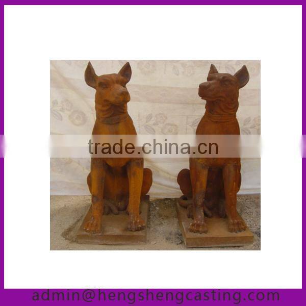 antique cast iron garden ornaments sheep