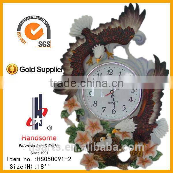 18 Inch PolyResin Clock 3d Last Supper Wall Art Hanging Decoration