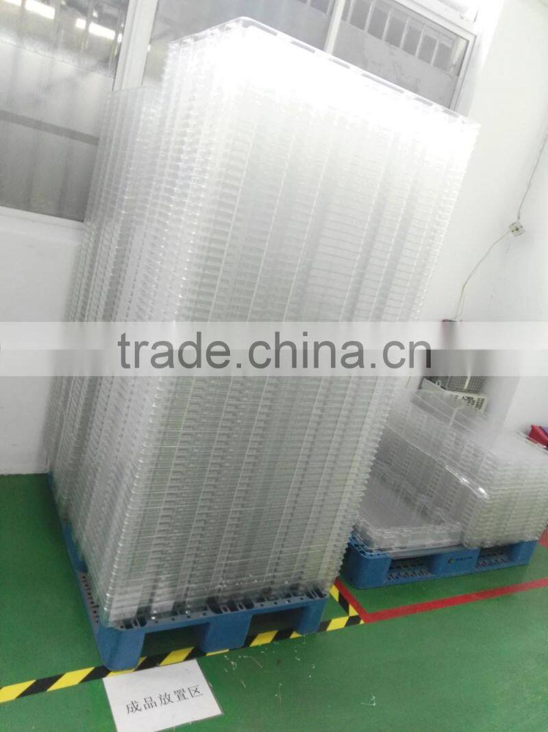 clear plastic tray vacuum forming