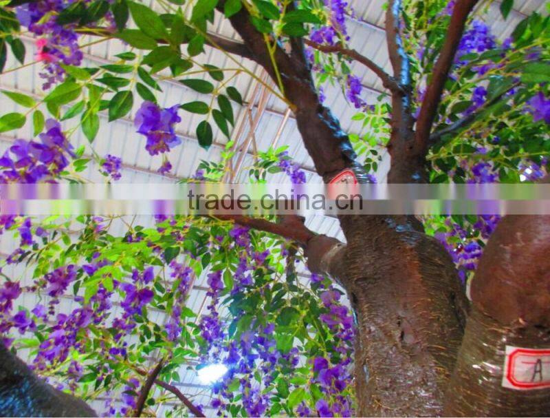 Wedding decorative artificial wisteria flower tree for sale