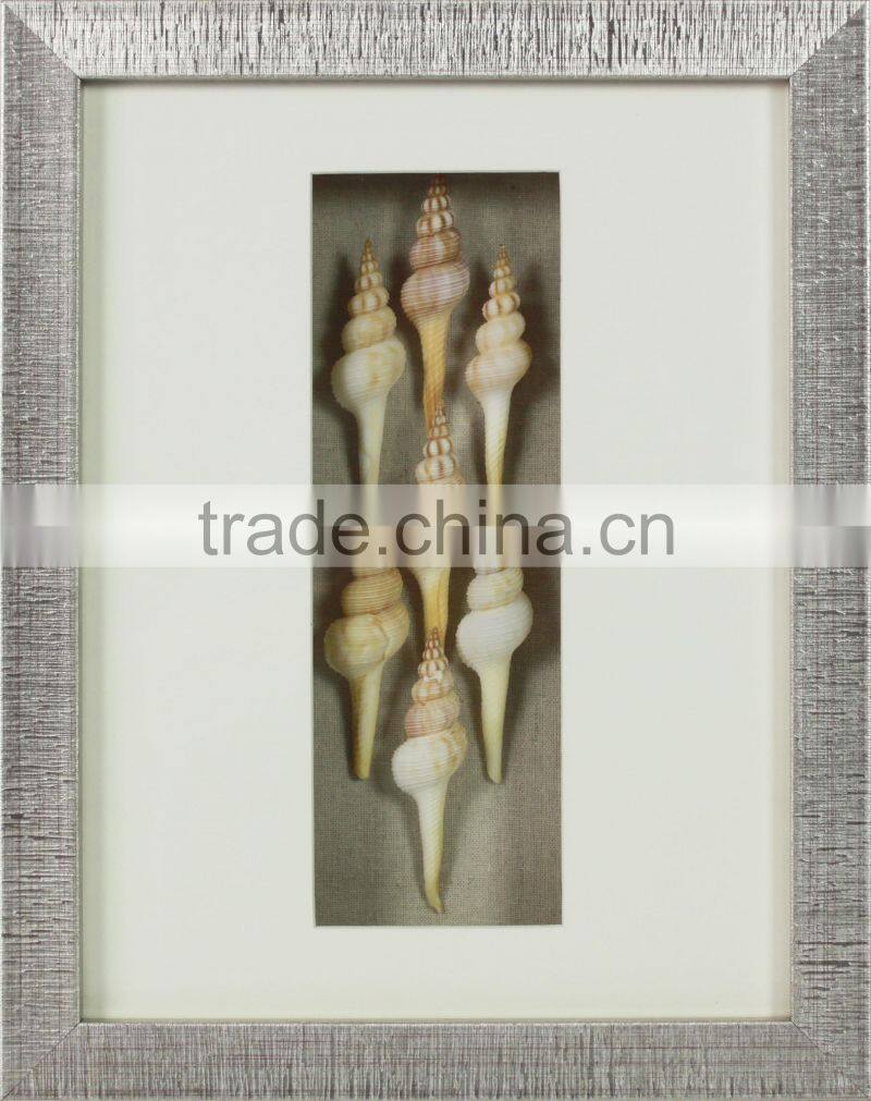 Shell Medallion Wall Hanging Shadow Box Wall Decor in Bulk