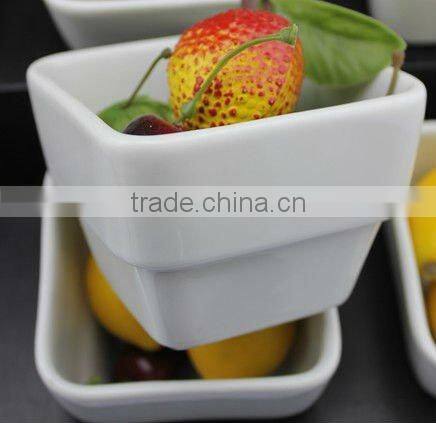 12 bowls step black stainless steel buffet display stand