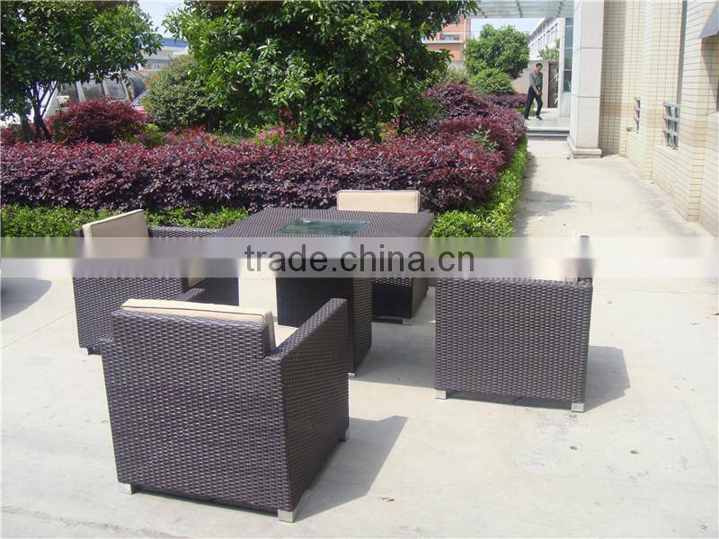 New Design Outdoor Furniture Rattan Club Bar set