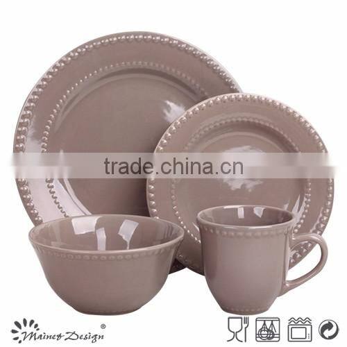 2017 China Ceramic stoneware dinnerware set