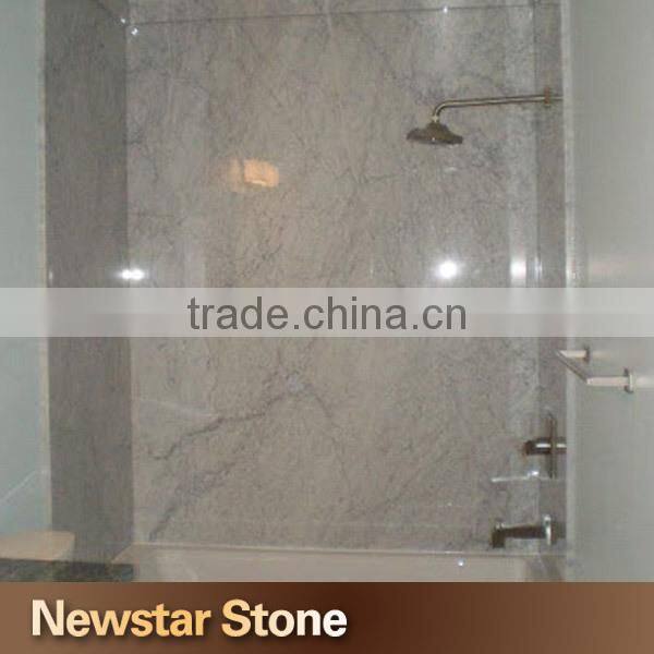 Chinese popular natural stone slab shower wall