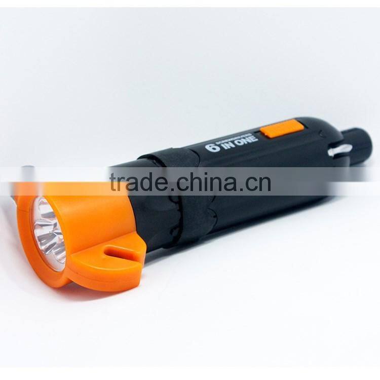 6 in 1 multi functional tool multi functional screwdriver with torch