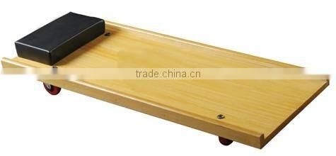 Vehicle tools 36" wooden car repair creeper