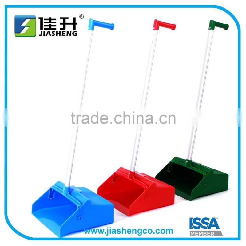 Commerical Plastic Lobby Dustpan with Long L Shape handle 56202*02