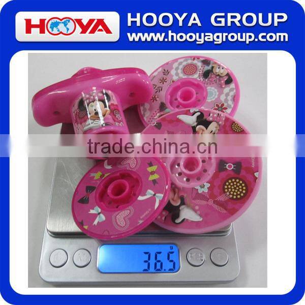 spinning top plastic 3pcs in 1