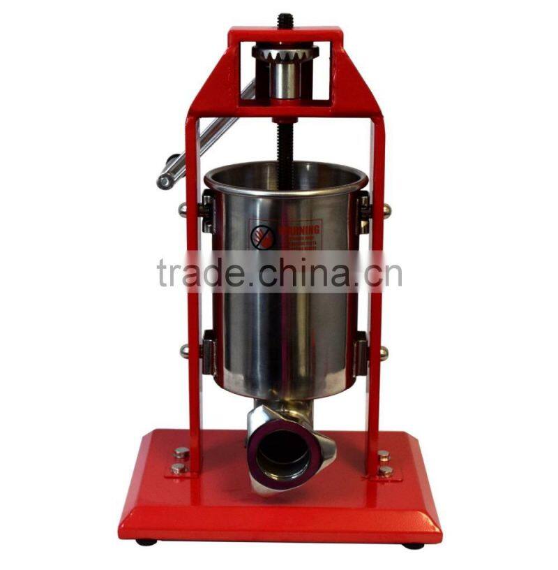 New Sausage Stuffer Vertical Stainless Steel 3L/7LB 5-7 Pound Meat Filler,Sausage Stuffer