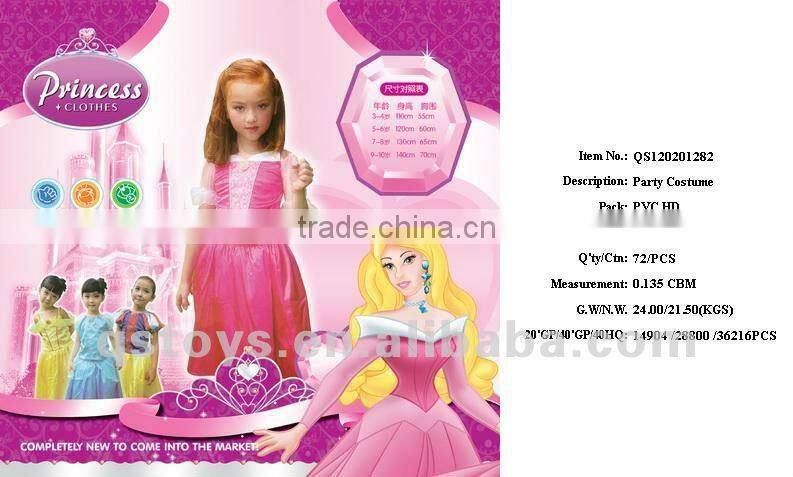 new design costume party,princess carnival QS120201280