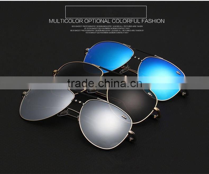 2016 Fashion men and ladies fashion crocodile driver driving glasses polarized sunglasses cycling glasses