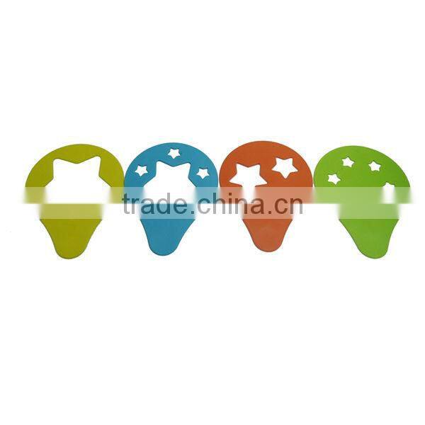 CC8514 Heart 4-Piece Food Safe Grade Plastic cake stencils