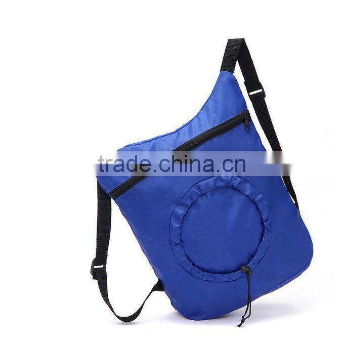 Round ball shape foldable travel backpack bag(CF-236)
