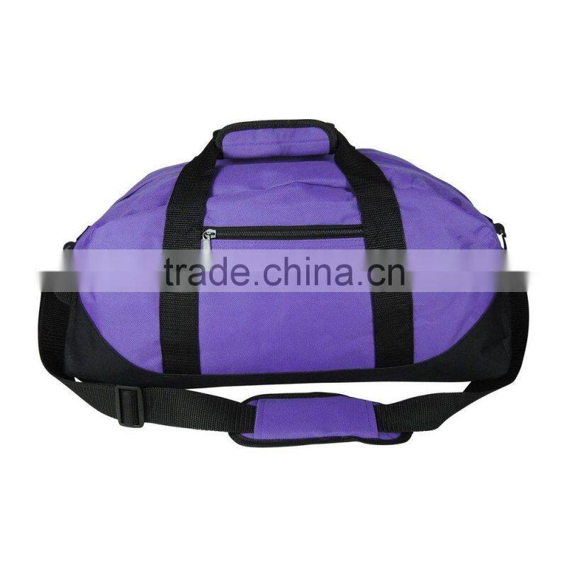 18" Two Tone Purple Sports Duffle Bag