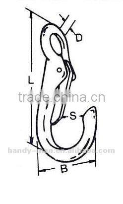 Twisted Eye Snap Hook