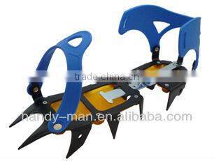 12 Points Strap on Ice Climbing Ice traction snow shoe ccrampons Crampon