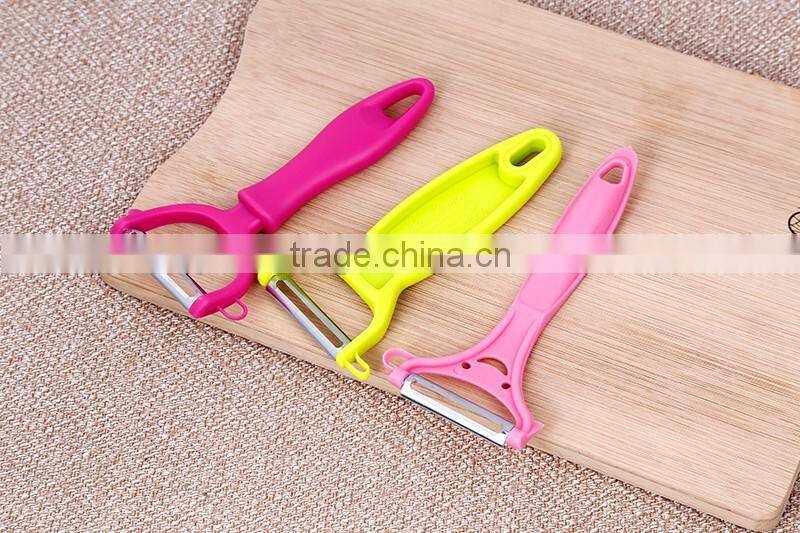 Hot pink Stainless Steel Kitchen Potato Grater Peeler